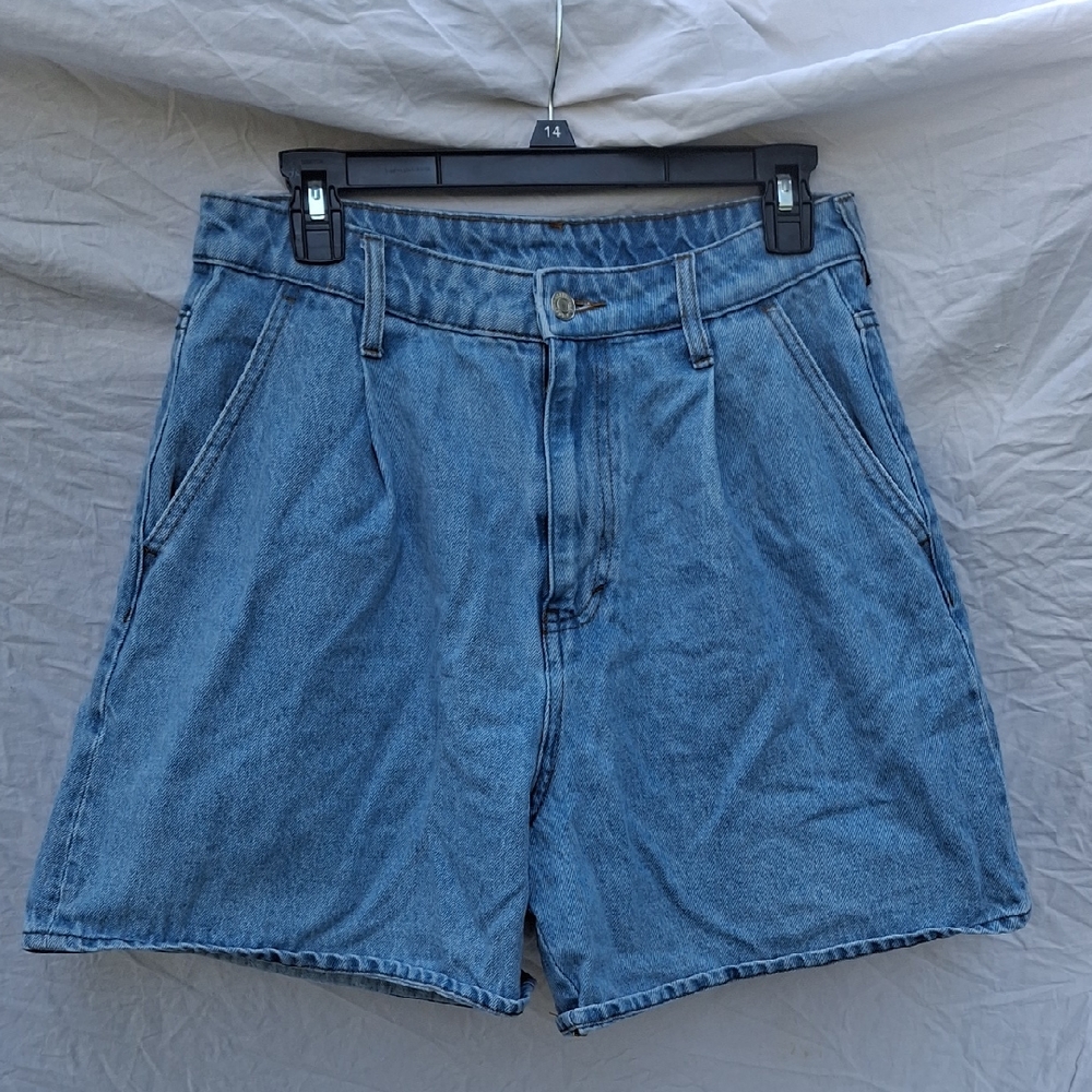 Women's Blue Denim Shorts